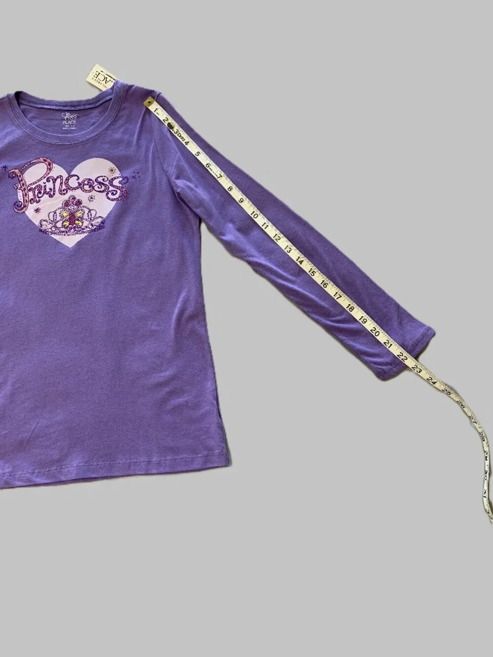 Brand New Girls Children's Place Long Sleeve Purple Shirt & Jeggings Set Size 14